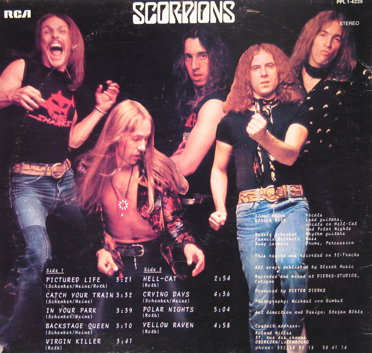 High Resolution Photos of scorpions virgin killer italy 
